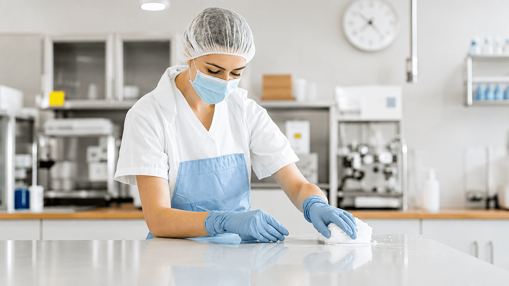 GMPure technician training in a cleanroom environment
